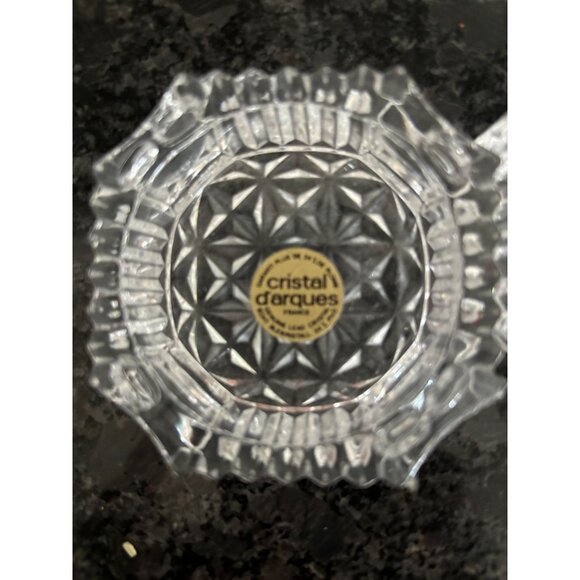 Cristal DArques France Genuine Lead Crystal Trinket  or Jewlery Box - Picture 8 of 16